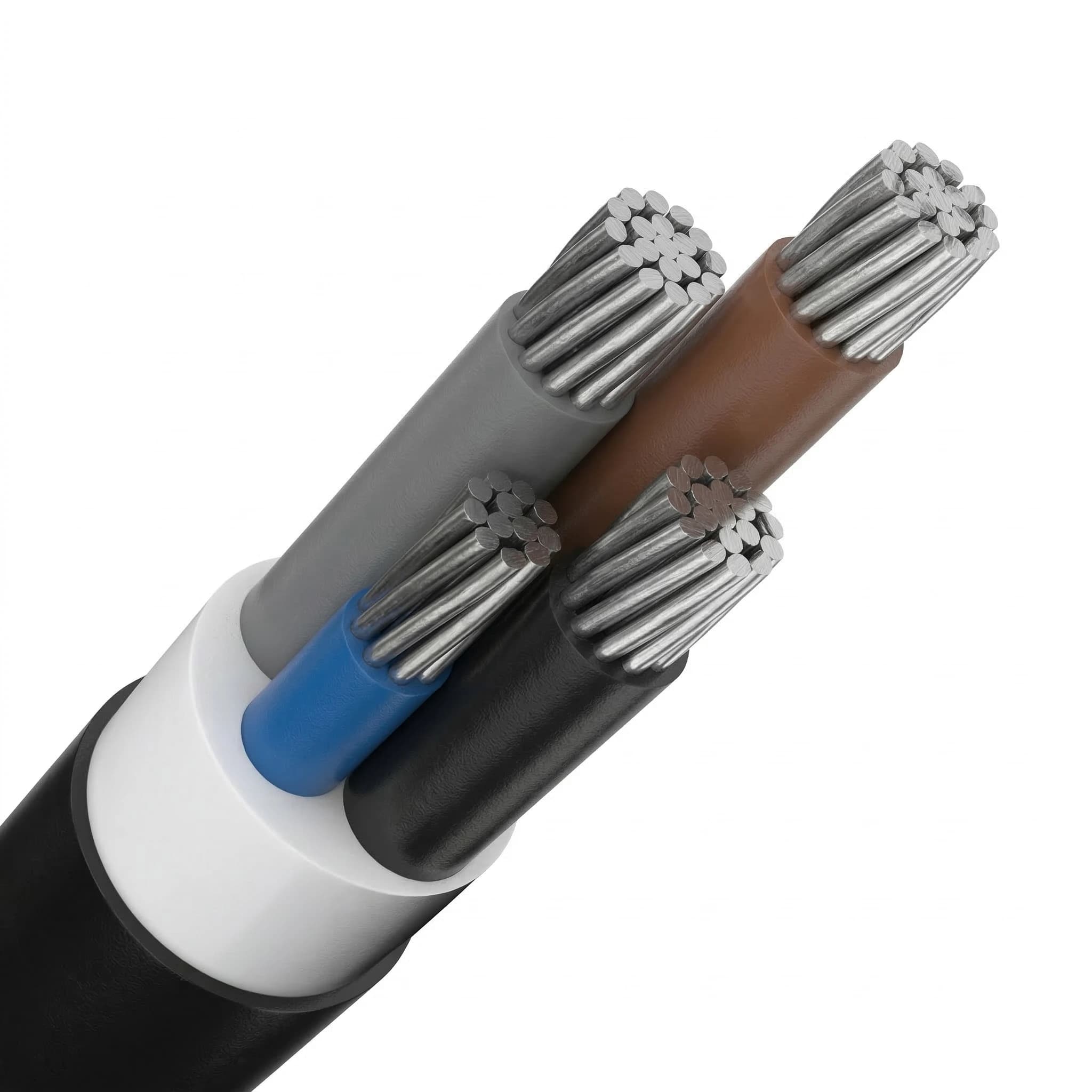 0,6/1 kV PVC izoleli, alüminyum iletkenli kablolar